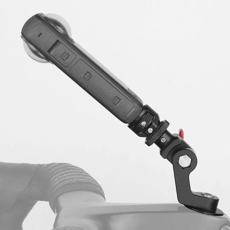 

652F Bicycles Headsets Caps Mount Action Camera Holder Aluminium Alloys Top Caps Mount