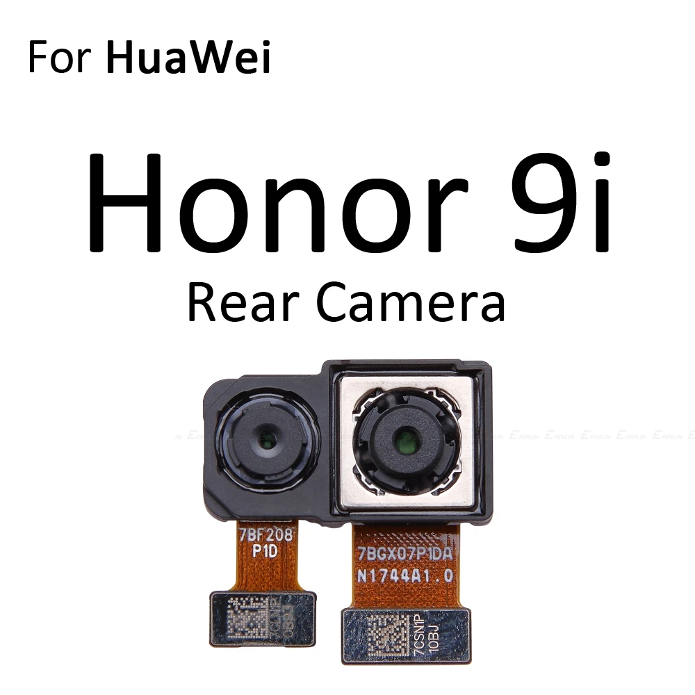 Rear Main & Front Facing Camera Flex Cable Parts For HuaWei Honor 9i 8A 7X 6X 6A 6C 5C Pro Back Big Small Selfie Module Ribbon