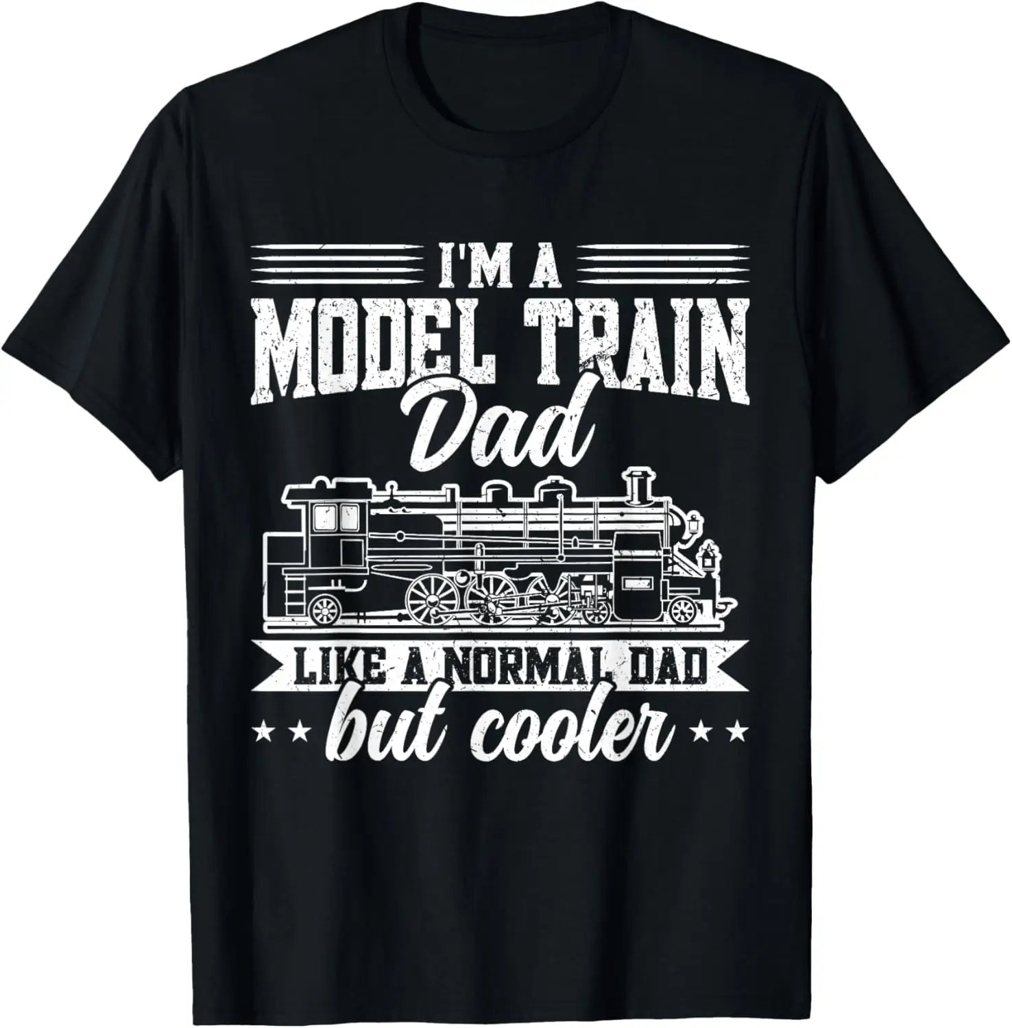 Modello Train Papà Padre - T-shirt modello treno ferroviario