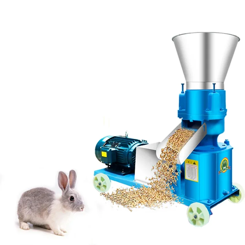 

High Productivity Animal Feed Pellet Making Machine Poultry Chicken Feed Milling Machinery Plant Farm Applicable Crusher