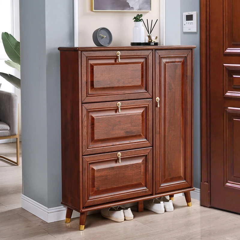 

Wooden Shelves Shoe Cabinet Organizer Storage Universal Display Vertical Shoe Shelf Decoration Zapatero Lounge Suite Furniture