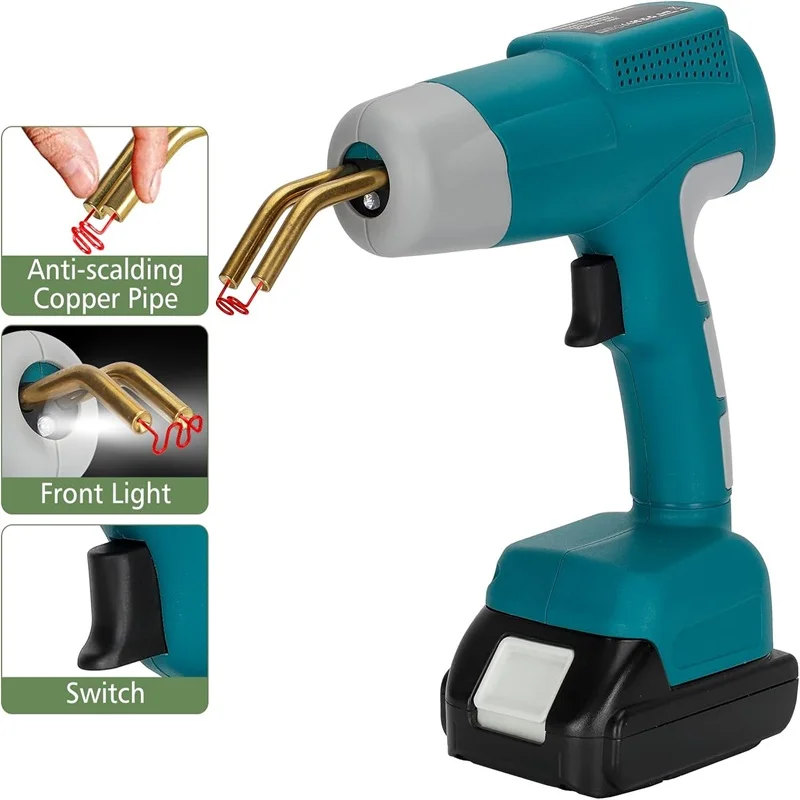 Saldatrice per plastica Cordless per batteria agli ioni di litio Makita 18V-20V pistola per saldatura per riparazione di crepe per pannello