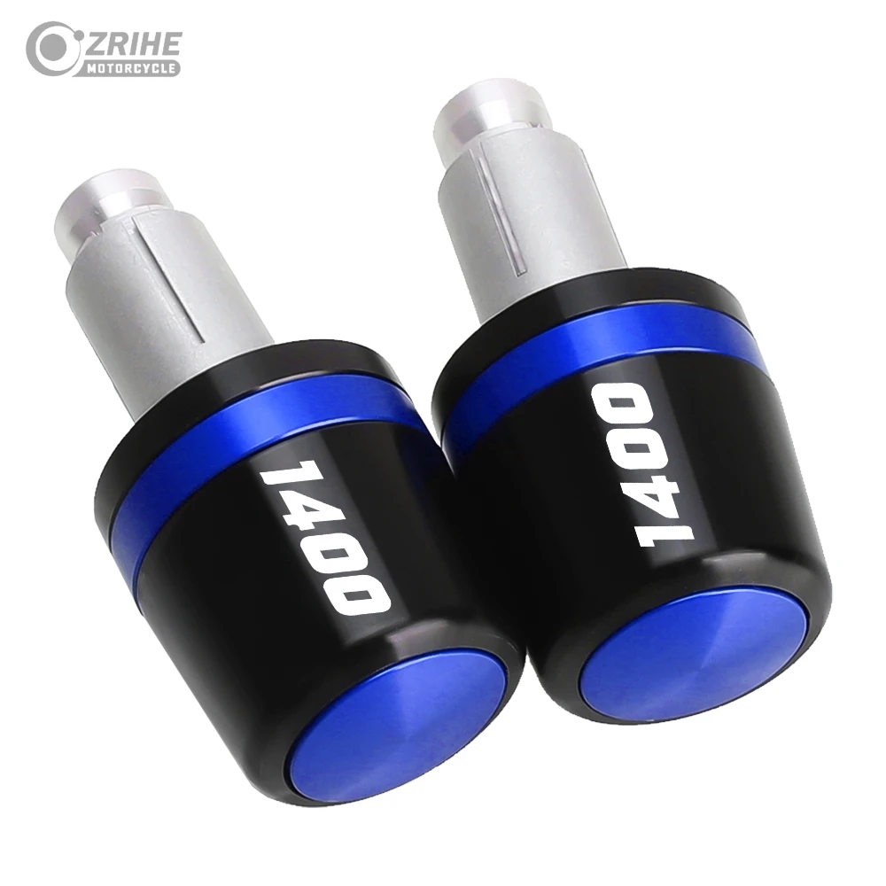 For SUZUKI GSX1400 GSX 1400 2001-2016 2015 2014 2013 2012 2011 2010 22mm Handlebar Grips Bar Ends Cap Handle Counterweight Plug