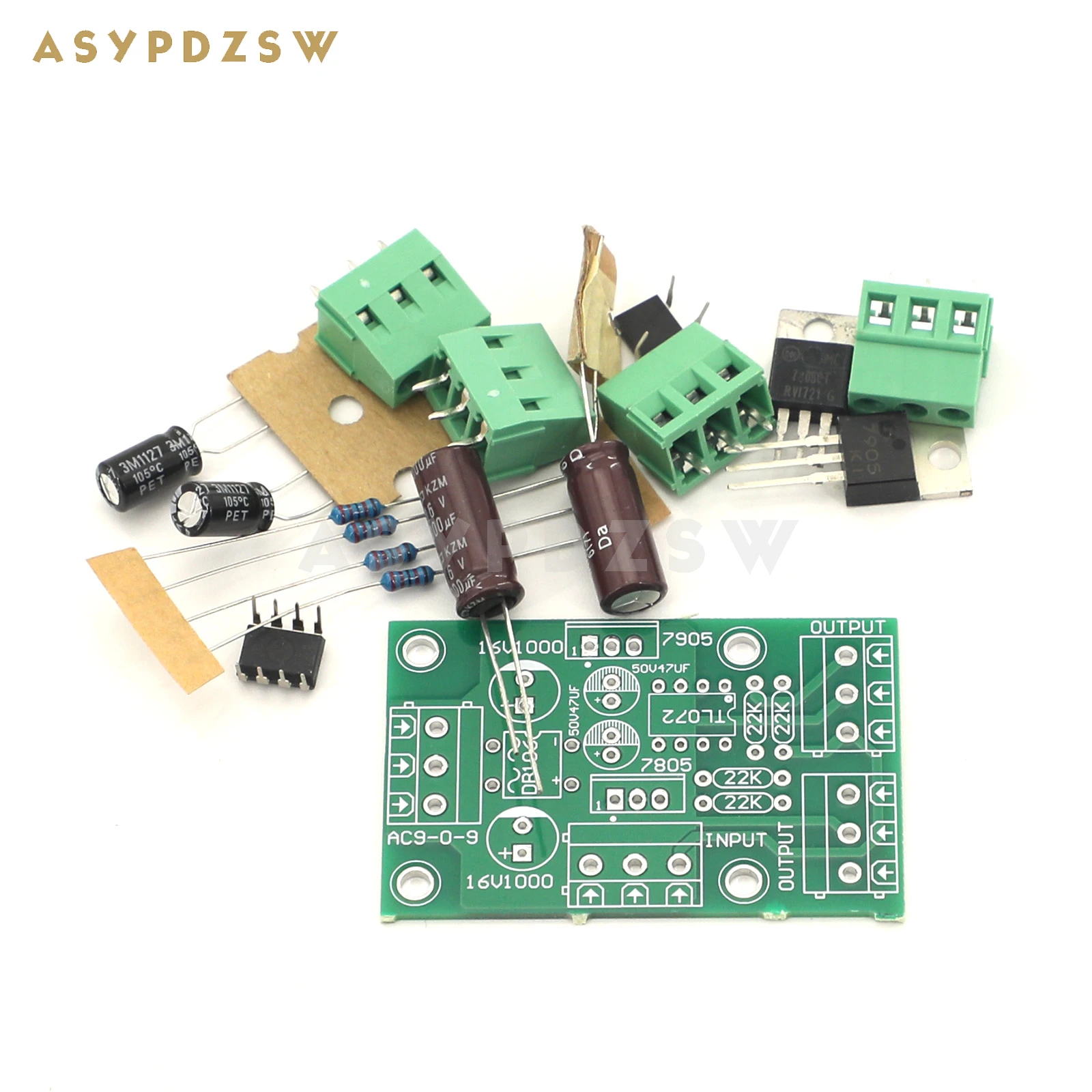 2 CH BTL Adapter bridge to XLR Balance output Preamplifier Balance processor DIY Kit/Finished board