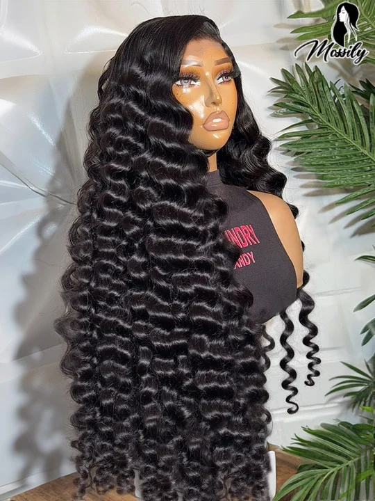 13x6 Hd الدانتيل الباروكة الأمامية فضفاضة موجة عميقة شعر بشري مجعد 100% قبل قطعها 13x4 موجة المياه الجبهة الباروكات للنساء السود البرازيلي