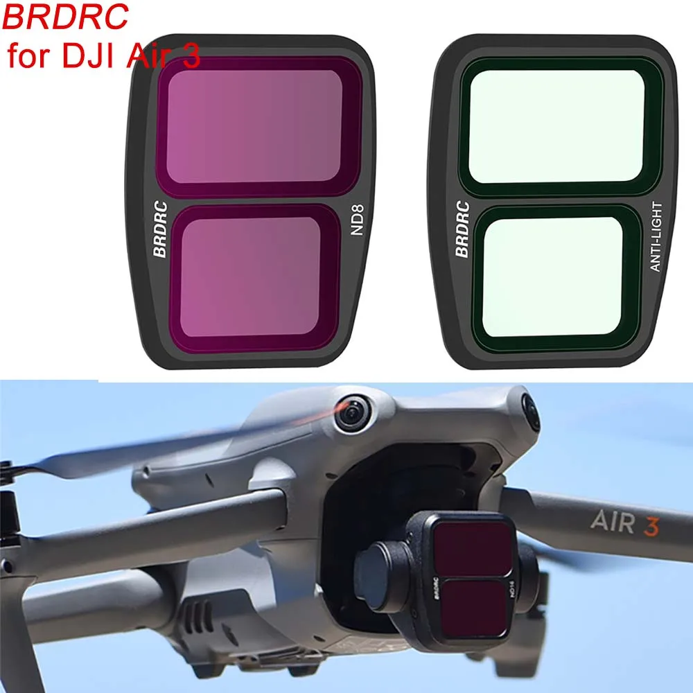 

Фильтр ND8/антибликовый фильтр BRDRC для объектива DJI Air 3, аксессуары для камеры дрона