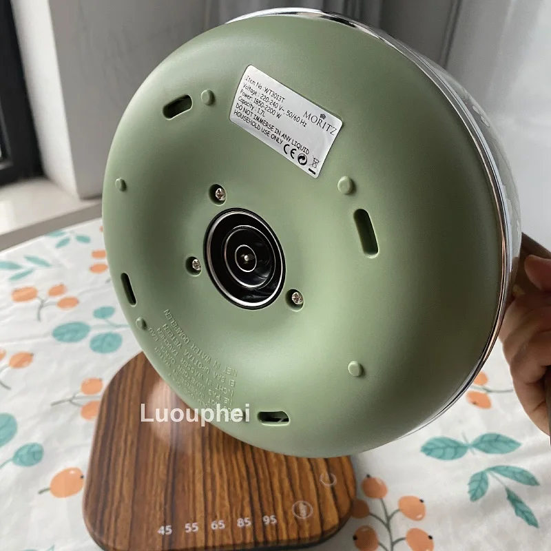 1850 واط ريترو الأخضر غلاية كهربائية المنزل التحكم في درجة الحرارة غلاية الغليان 304 الفولاذ المقاوم للصدأ الدفء إبريق الشاي الكهربائي 1700 مللي