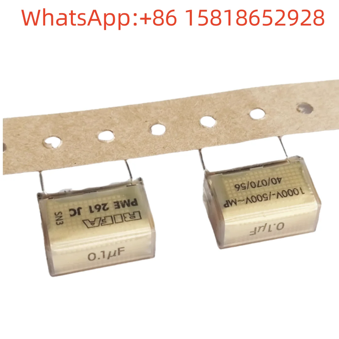 

2PCS PME261JC 0.1uF/0.047uf PME261JC6100KR30 paper film capacitors