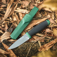 Ganzo G806 knife 8cr14mov blade PP&TPR Handle Fixed blade knife Survival Camping tool Hunting Knife tactical outdoor tool