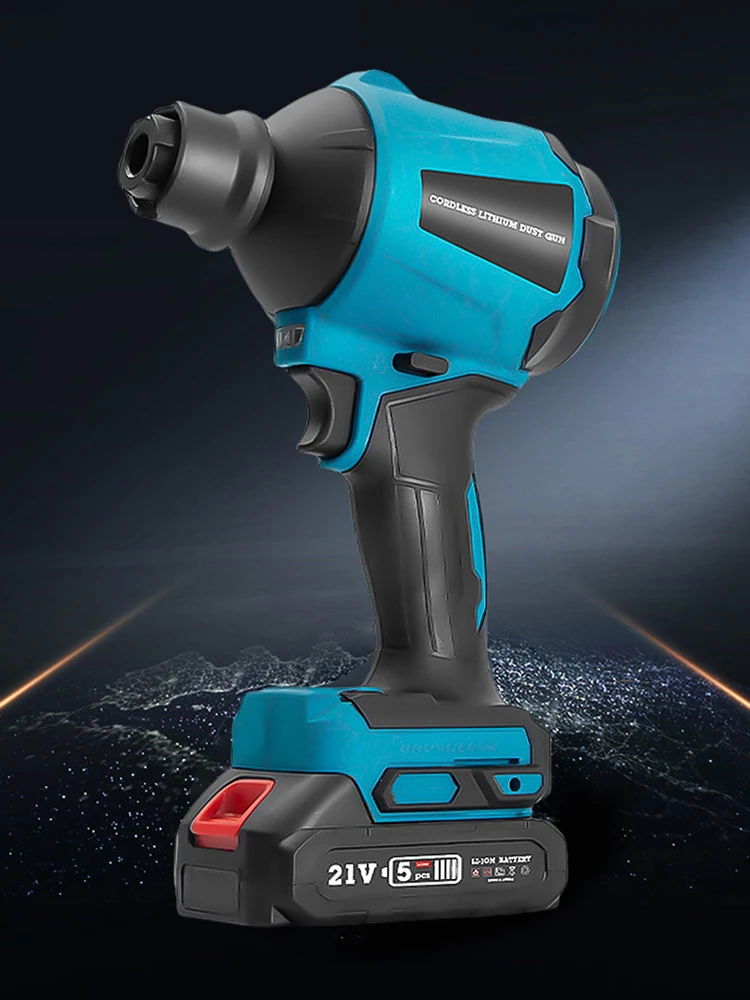 Soffiatore ad alta velocità spazzolato senza fili 1600W gonfiatore elettrico al litio ricaricabile spolveratore detergente per polvere per batteria Makita 18V