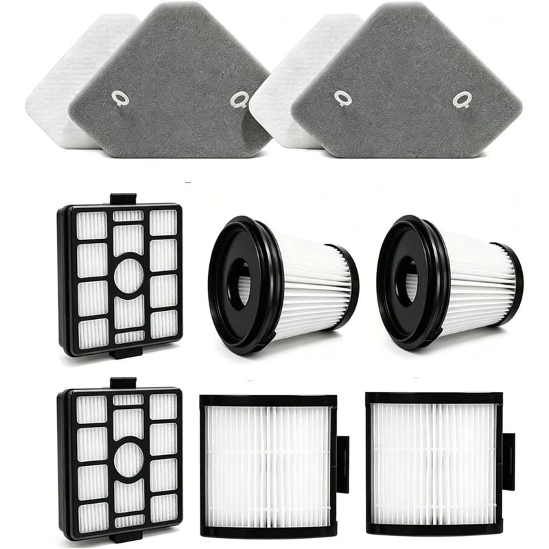 [new-a38f】-replacement-filter-for-shark-detect-pro-auto-empty-system-vacuum-iw4624-iw4625-iw4626-reusable-plastic-design