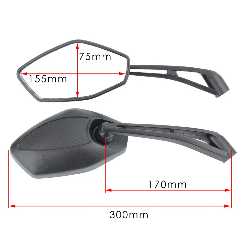 

STLF Motorcycle Accessories Modified Rearview Mirror Reflective Mirror for GSX-S750/S1000 S1000Z S1000F
