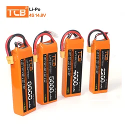 Batteria Lipo 4S 14.8V 30C 50C 60C 90C 5000 6000mah 2200mah 1500 1800 2600 3000 3300mah 4000 10000 12000 22000mah XT60 parti RC