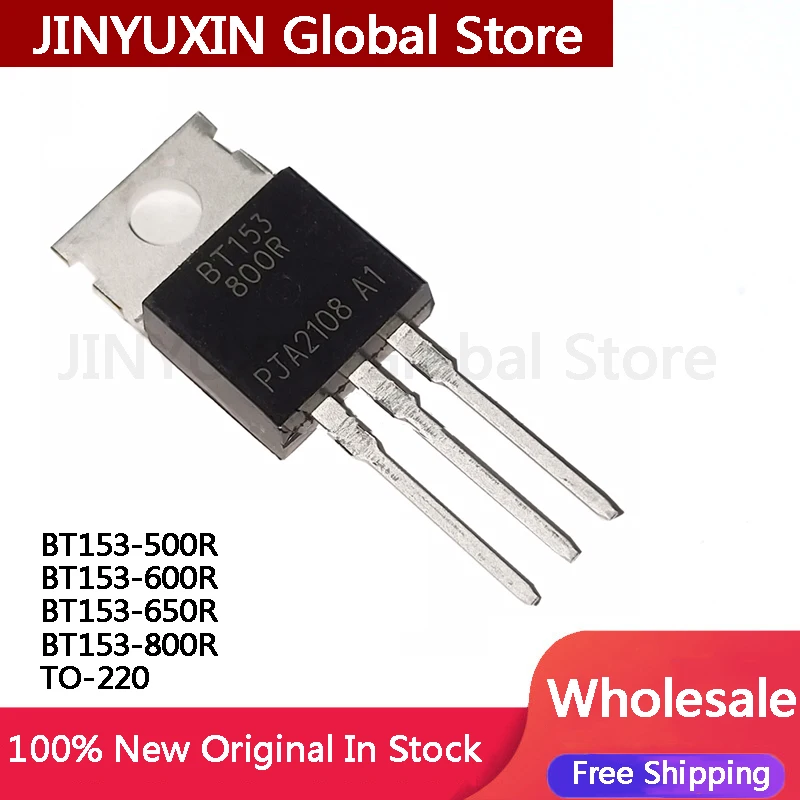 10pcs BT153-500R BT153-600R BT153-650R BT153-800R bt153 to-220 auf Lager Großhandel