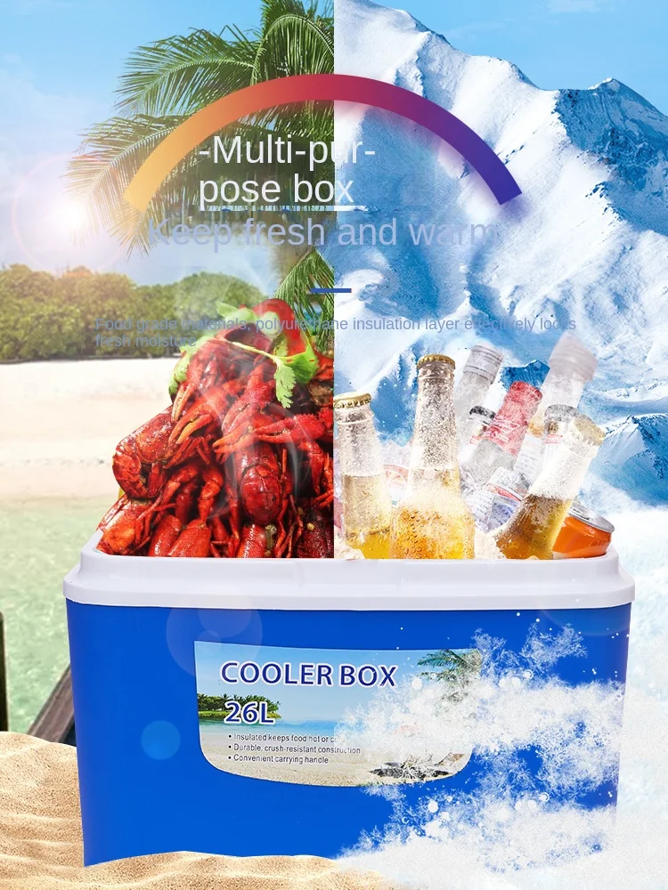 Incubator Refrigerator Outdoor Refrigerator Portable Vehicle-Mounted Stall Food Cold Preservation Fresh Ice Bucket Bag