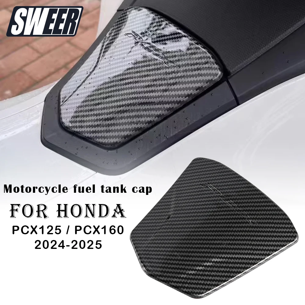 

Для Honda PCX 160 PCX 160 2025 мотоциклетная крышка топливного газа, крышка бака для дизельного топлива, мазута, обновленная защитная крышка, аксессуары