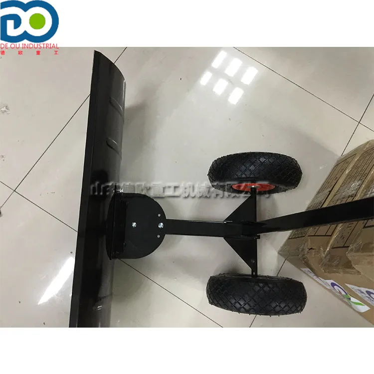 Manual Lightweight Manual Snow Plow Wheeled Snow Shovel Agricultural Thickened Ice and Snow Removal Shovel