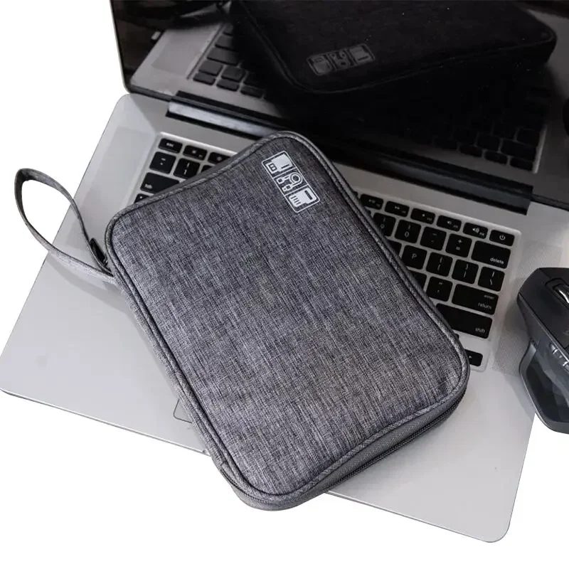 Borsa portaoggetti digitale USB Data Cable Organizer auricolare Wire Bag Pen Power Bank Kit da viaggio custodia custodia accessori elettronici