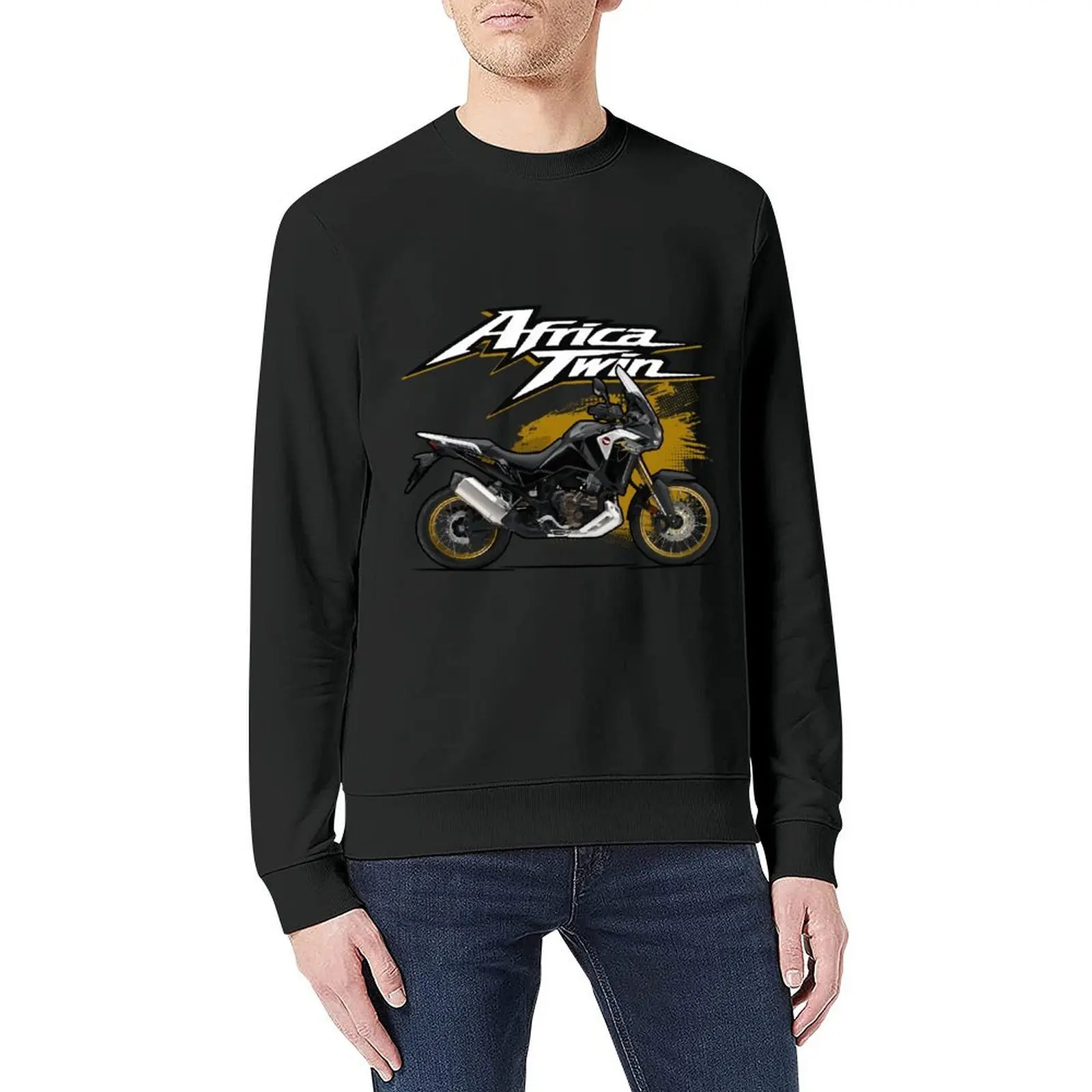 أفريقيا التوأم - سترة الخريف السوداء للرجال الخريف منتجات جديدة الملابس الجمالية الملابس الذكور بلوزات للرجال #5