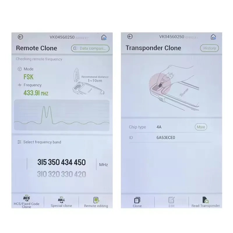 KEYECU 95440-AT000 FD01340 Aftermarket Smart Remote Key 5 Buttons 433MHz 4A Chip Fob For KIA Niro 2023 2024