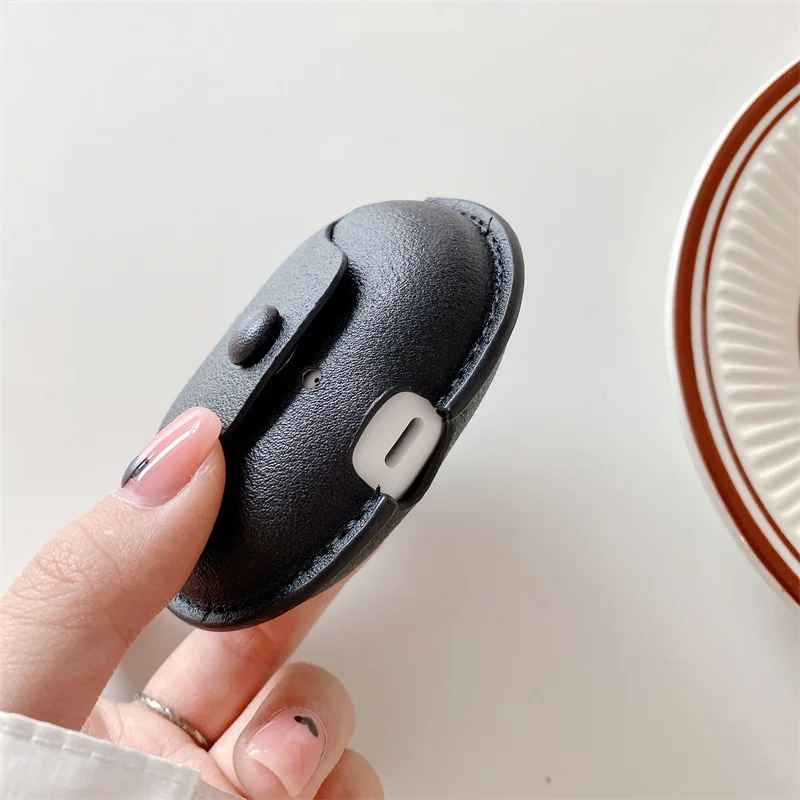 Роскошный кожаный чехол-накладка для наушников из ПУ кожи