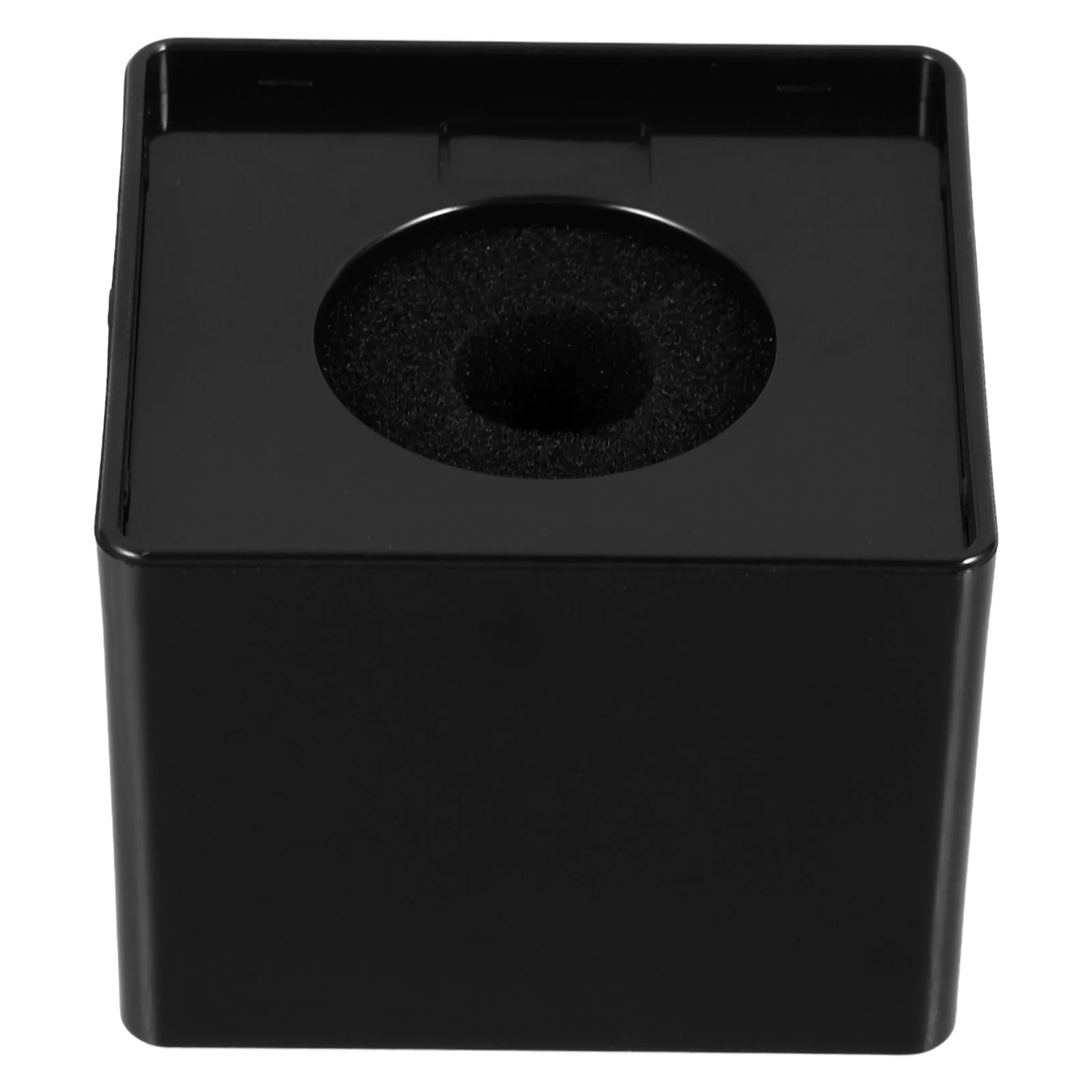 

Mic Flag Professional Desktop Microphone Logo Stand Stable Square Mic Station for Interview Press Conference Broadcasting