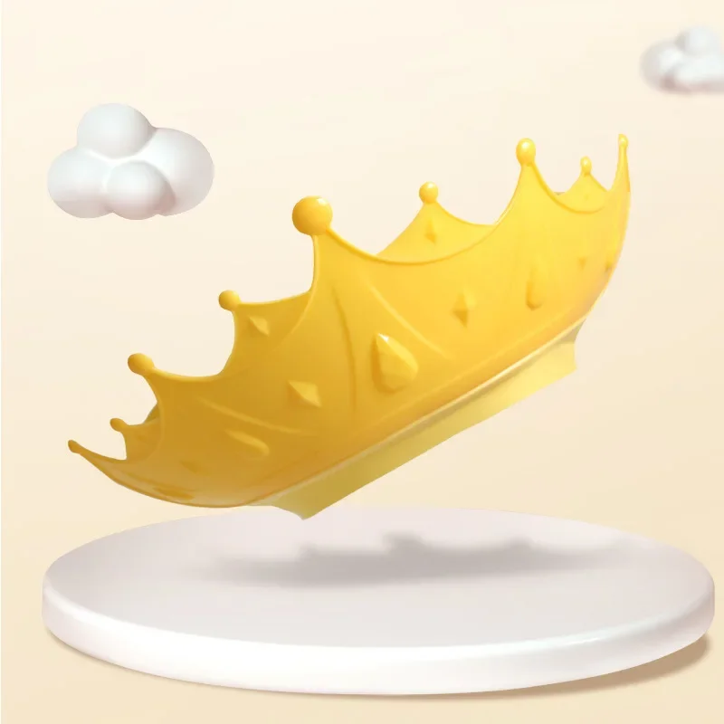 Baby Silicone Shampoo Cap for Eye and Ear Protection Infant Toddler Bath Caps Children's Waterproof Bath Hair Washing Caps