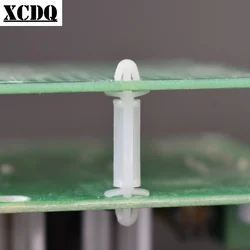 100pcs Isolation Column Plastic 3.0mm Double Head Aircraft Type PC Board Standoff PCB Support Fixing Interval Spacer Mount LCF