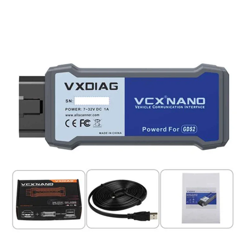 VXDIAG VCX NANO for G-M/OPEL for SAAB GDS2/Tech2win OBD2 Scanner Action Test ECU Flasher Key Programmer same TECH2/MDI