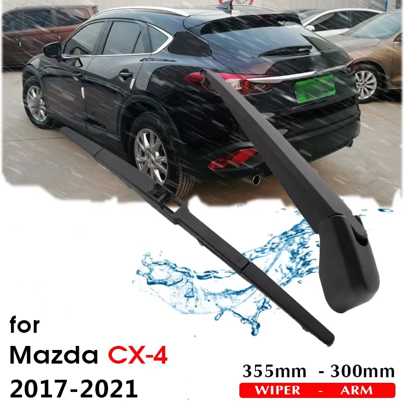 

Car Wiper Blade Rear Back Window Windscreen Windshield Wipers For Mazda CX-4 Hatchback 355mm 2016 Onwards Auto Accessories