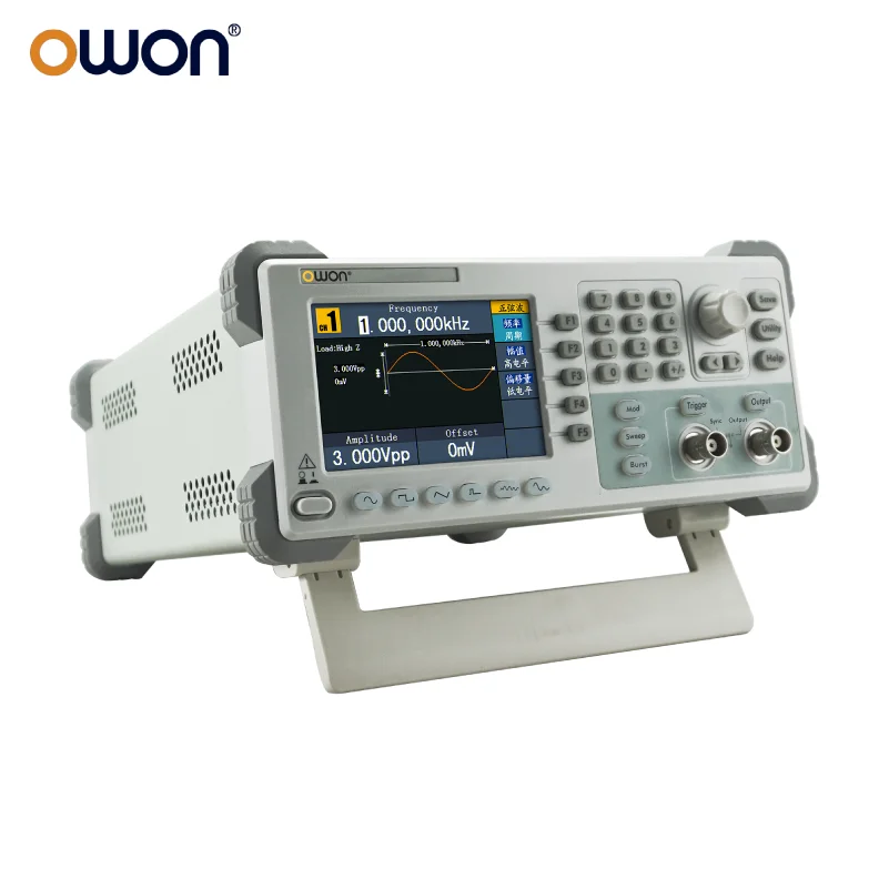 Owon AG051F/AG1011F Signal Generators Single/Dual Communication Frequency with 25m/125m Sampling Rate Multi-ModulationAR