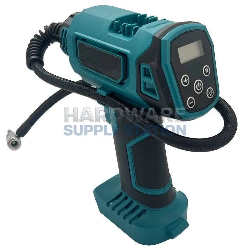 

21V Dual Power Air Compressor, Industrial-grade High Power, LED Light Electric Portable Tire Inflator for Car & Truck Tires