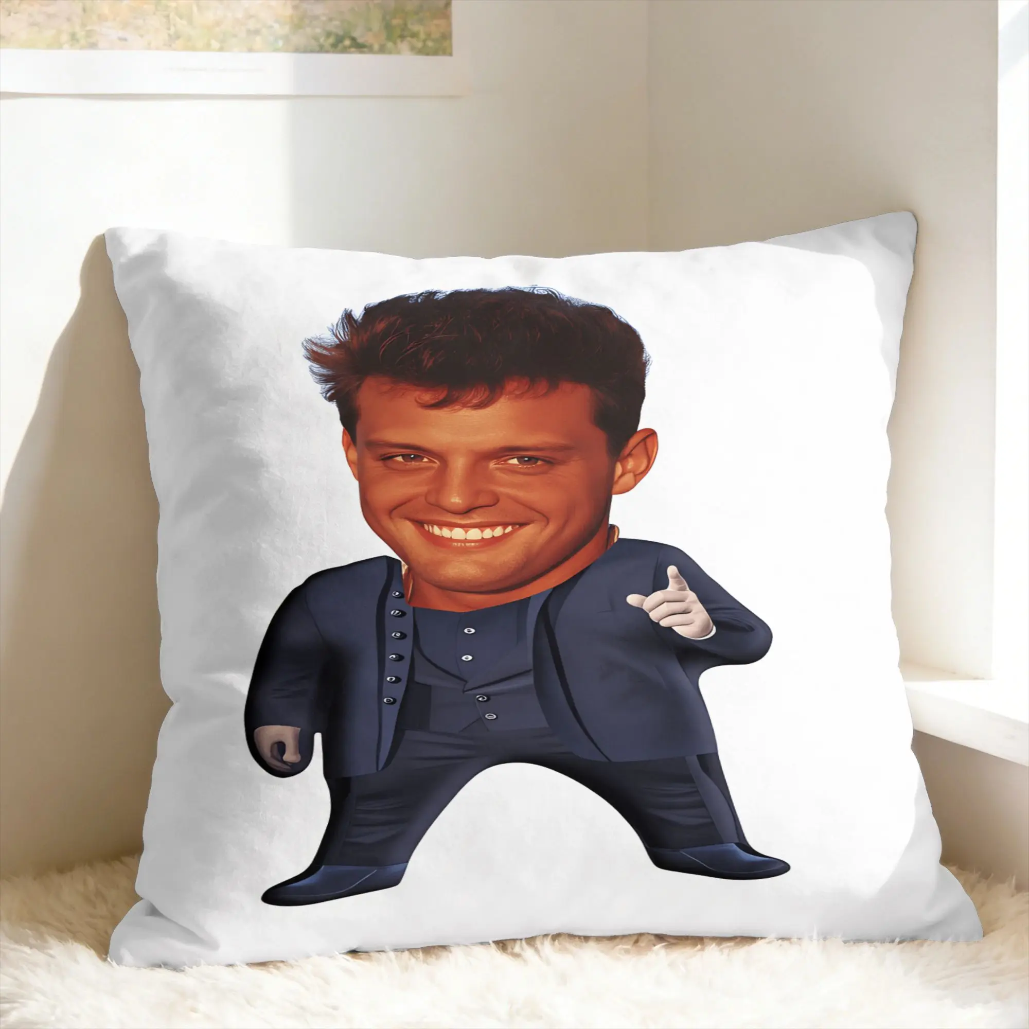 Mexican singer L-Luis Miguel Pillow Cover  Print Cushion Cover Morden Pillow Case For Sofa Home Decoration