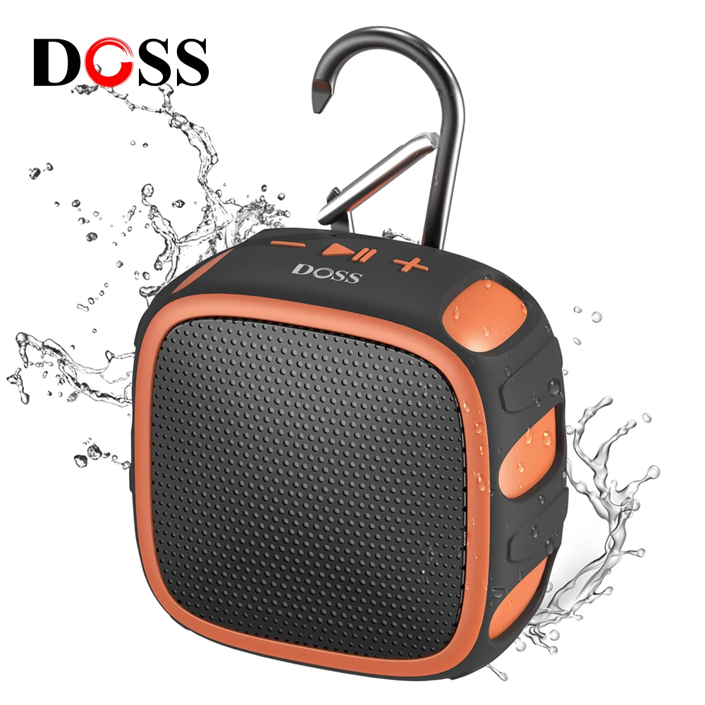 

DOSS E-go III Portable Bluetooth Speaker Outdoor IP67 Waterproof Dustproof Camping Sound Box 8W Big Sound Mini Wireless Speakers