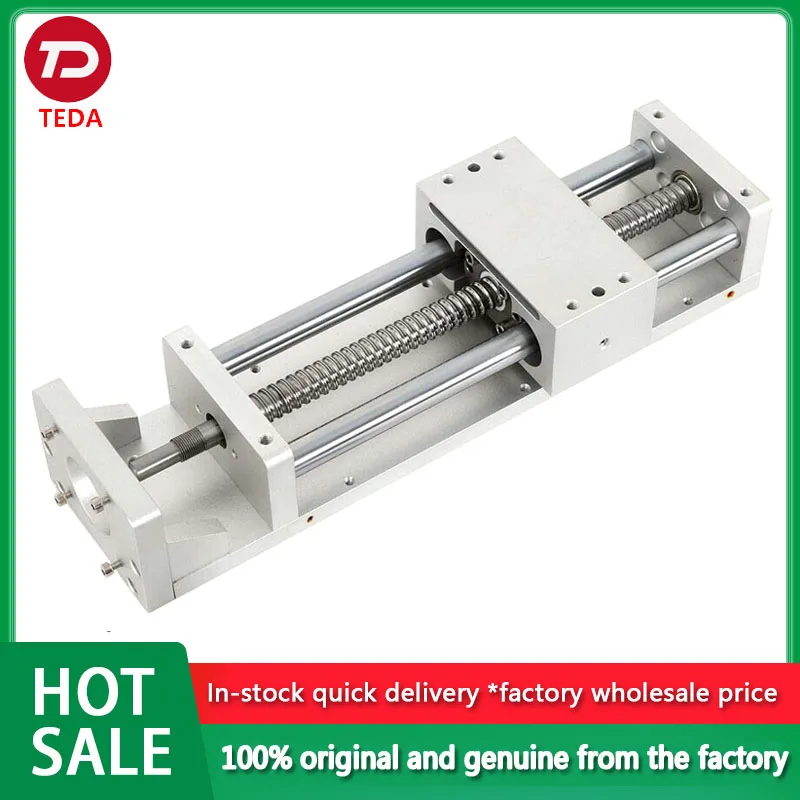 100mm~700mm effective stroke CNC linear guide spindle slide z axis SFU1610 1605 ball screw slide 3D printer XYZ robot arm