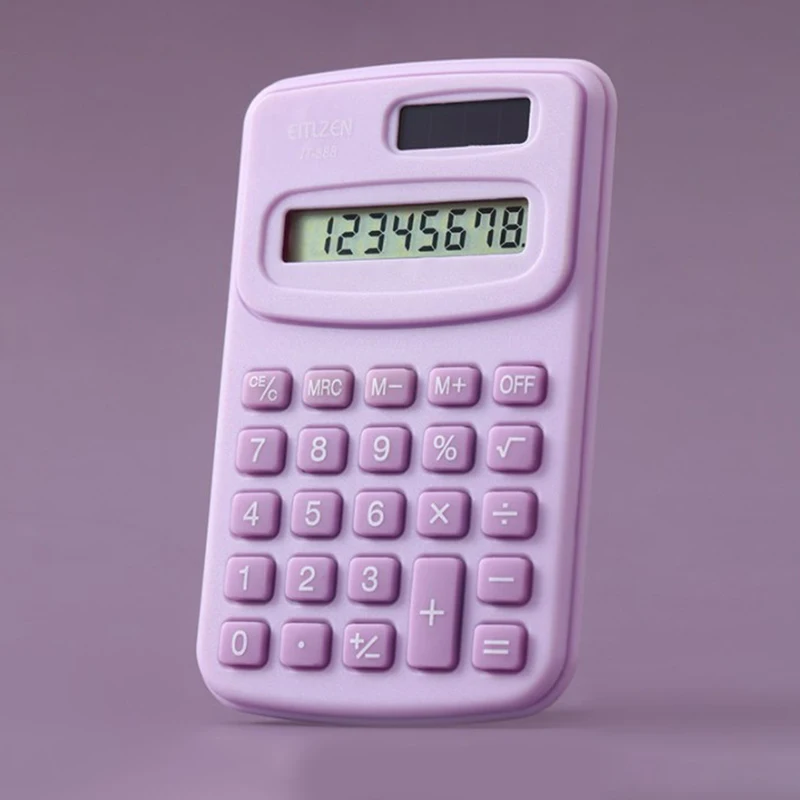 Stationery Financial Business Small Calculator Accountant Calculator Accounting Tool Mini Electronic Calculator