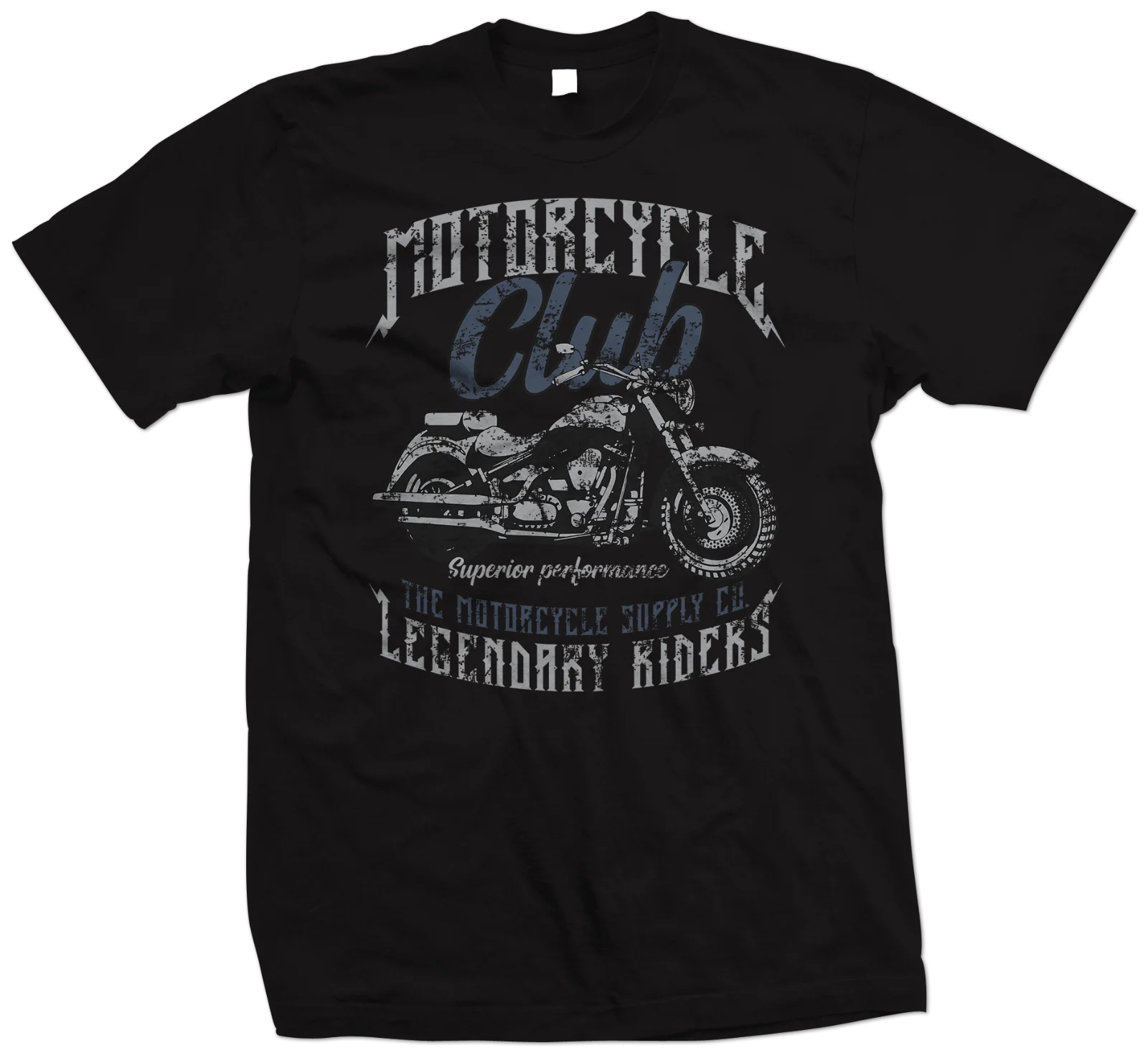 Scull Biker Men Cotton T-Shirt Motorbike Big Size Print Cafe Racer Chopper Classic Big Size Tee New Arrival Motorcycle Top S-4XL