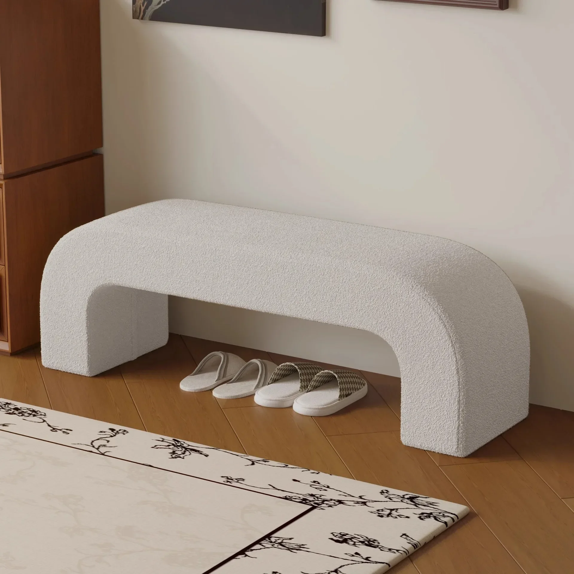 Home Change Shoe Stool Home Entrance Bedroom Bedroom Bedside Stool Living Room Cloakroom Shoe Bench Clothing Store Sofa Stool image 2