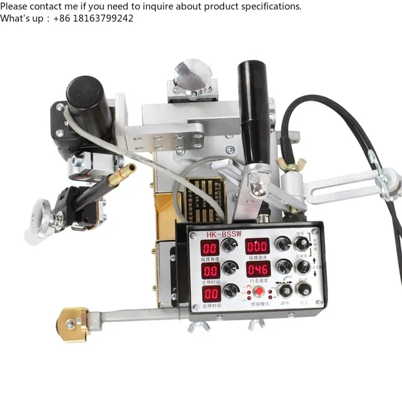 

HK-8SS-W 220 В мобильная тележка для сварки, 0-900 мм/мин, скорость сварки, качели, сварка, оборудование для стальной сварки