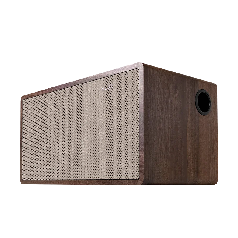 Newest Active 2.1-Channel  Audio Speaker Wireless Mini Speaker  with UHF Wireless Microphone for Home Theater Speaker