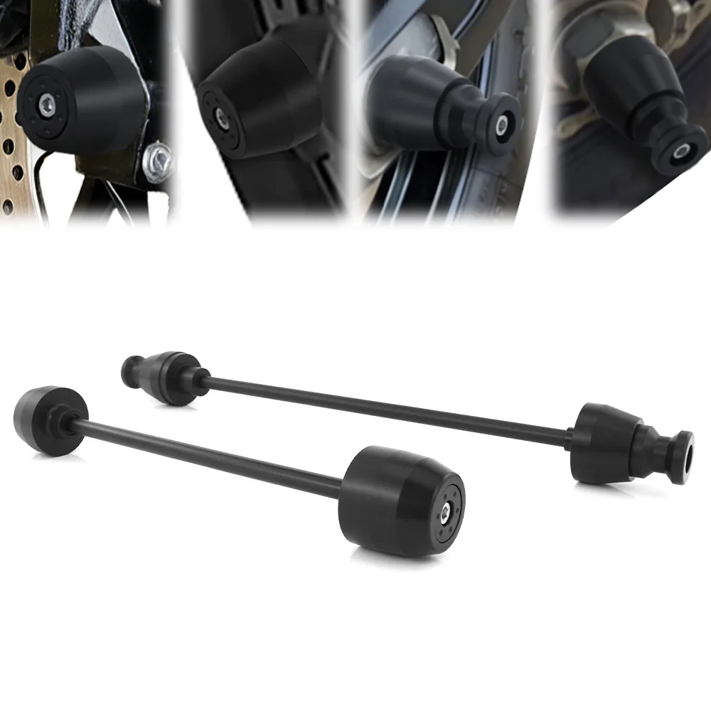 Motorcycle Front Rear Wheel Fork Axle Sliders Crash Protector swing arm bobbin F750GS F850GS F800GS F900GS Adventure For BMW