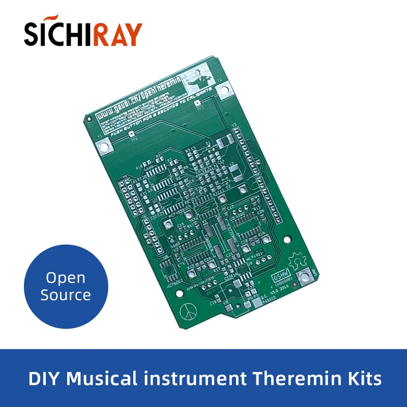 Open Source Theremin PCB Board DIY Material Kits Musical Electronic Instrument for Arduino Creative Instrument