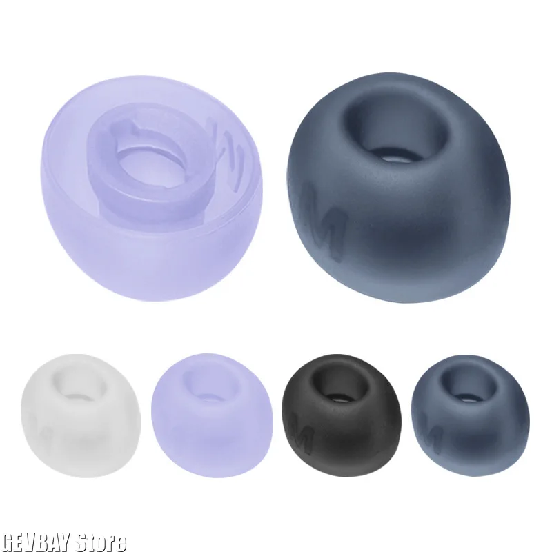 6pcs Silicone Ear Tips for JBL TUNE BUDS Wireless Earbuds Replacement Eartips Buds Enhances Sound Isolation 3 Pairs(S/M/L)