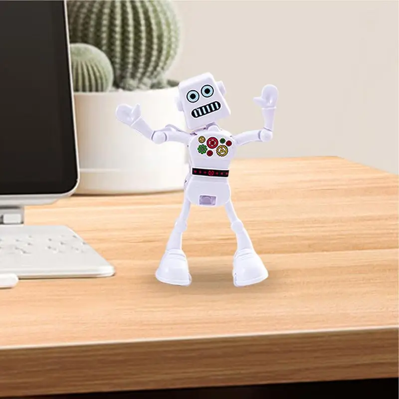 Opwindspeelgoed Dansrobot voor peuters Leuk interactief draagbaar opwindspeelgoed voor verjaardag Schooltafel Klaslokaal Halloween Reizen