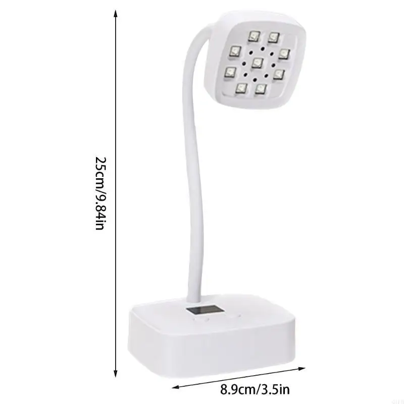 Q1FB nagellicht voor gel nagels Flexibele nagellamp Oplaadbare nageldroger Sneldrogende nagellicht Fastdrogende nageldroger