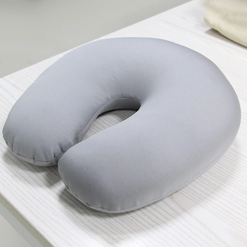 Travel Neck Pillow U-Shaped Plush Pillow Cute Zip and Flip Penguin Deformable Neck Cushion Supports Your Head Neck Chin