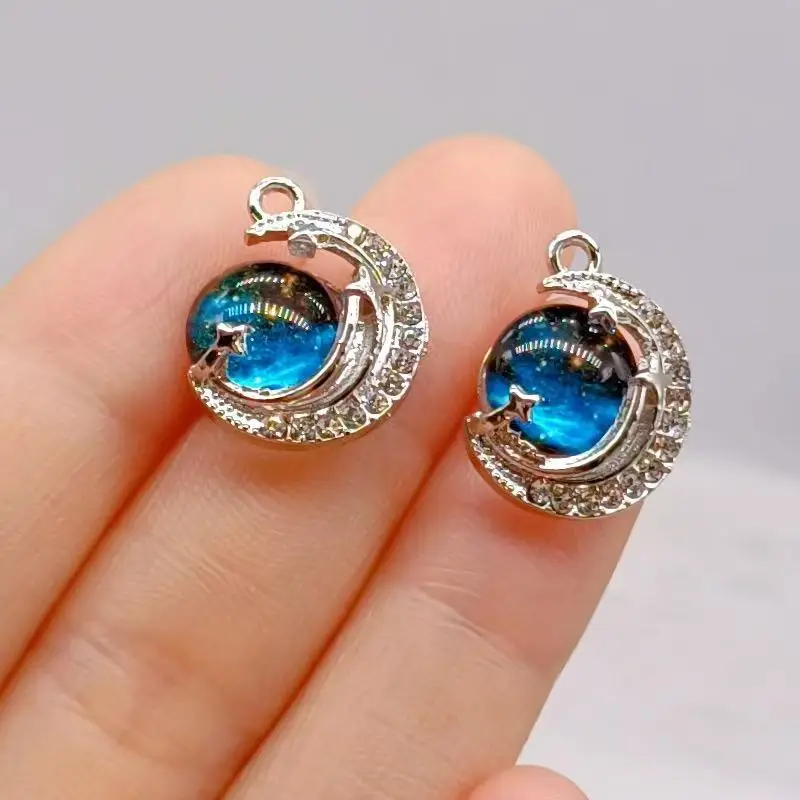 Popular Universe Star River Necklace Women's Fashion All-match Pendant Titanium Steel Necklace Jewelry