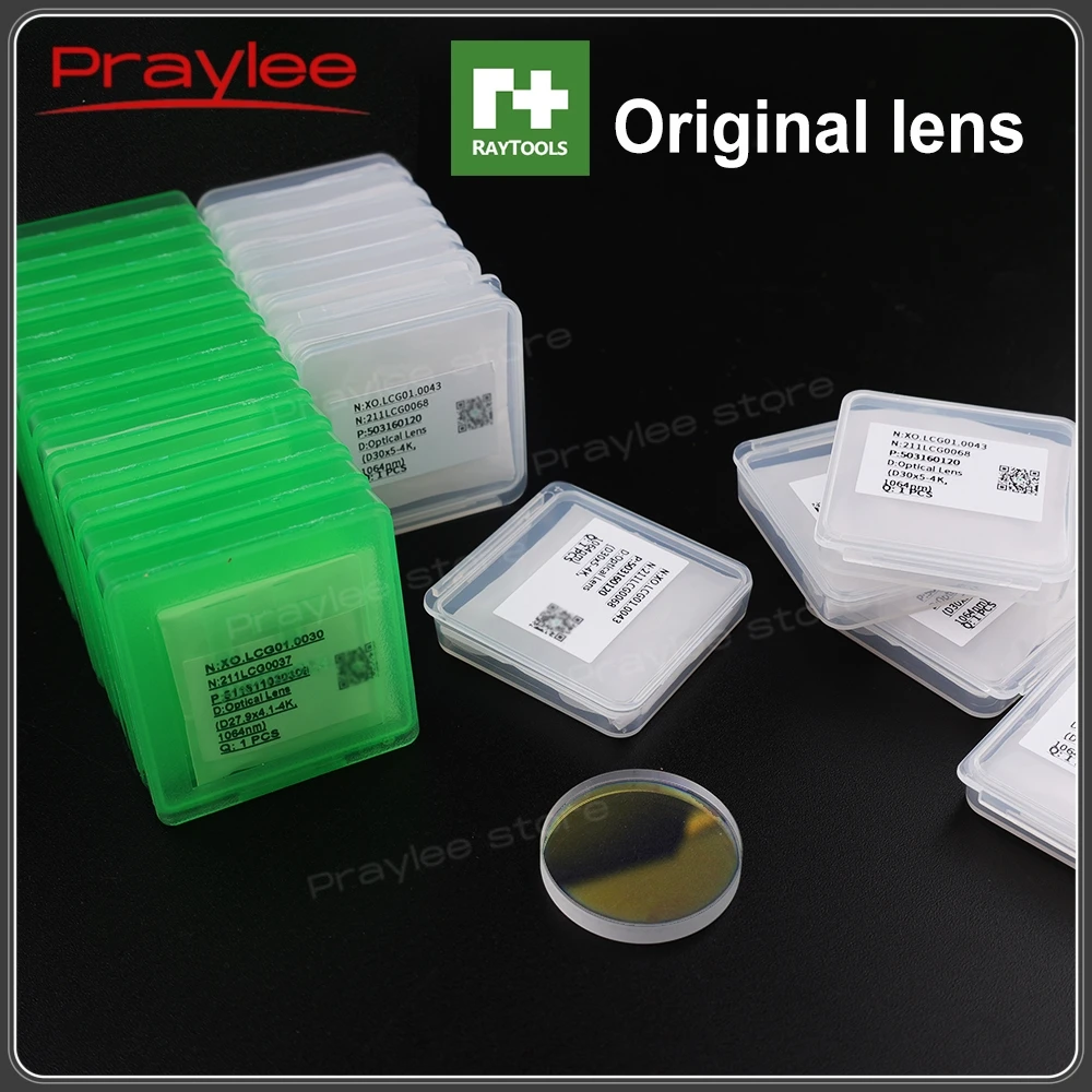 Oryginalna soczewka ochronna Raytools Laser Protective Windows Fiber Protection Lens 37x7 27.9x4.1 22.35x4.1 4kw 12kw 1064nm 211LCG0020 211LCG0037