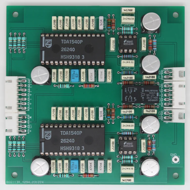 Tda1540, D, P, 14bit Bit Decoding Nos Synchronous Mode Dac Motherboard Pcb Empty Board
