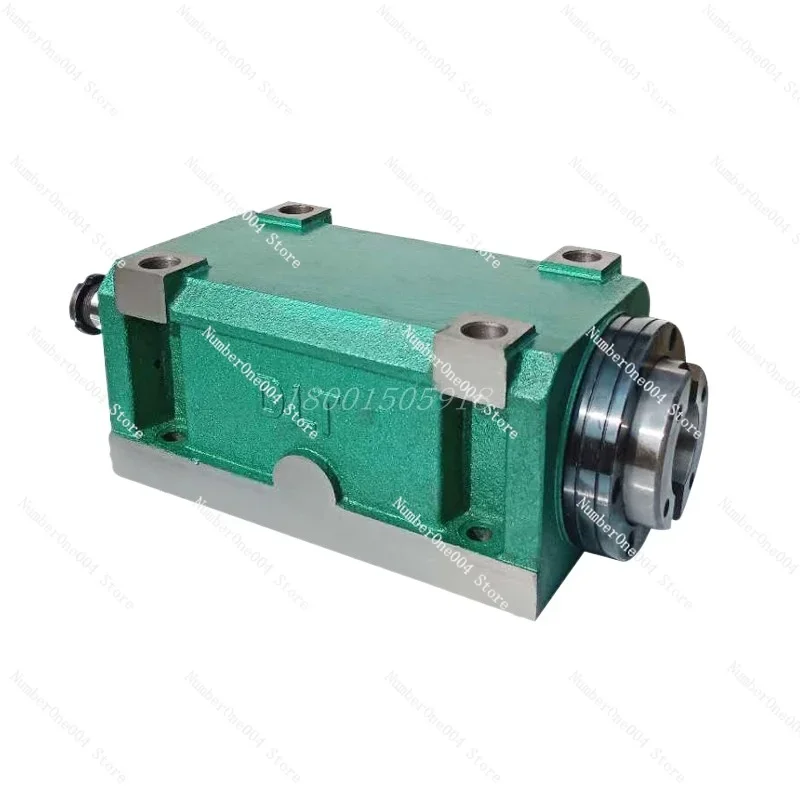 Suitable for Engraving Machine Spindle Head Mohs No. 4 Bt40/BT50 Power Head Milling Machine Lathe Spindle Head Boring Milling